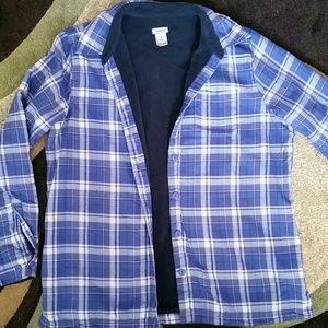 Fleece-lined Flannel Shirt
